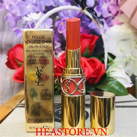 ysl 81 coral aviator|YSL Coral Aviator (81) Rouge Volupte Shine Oil.